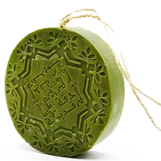 фото Натуральное мыло с оливковым, лавровым маслами и экстрактом сосны на веревке, 150 гр, Dakka Kadima , Турция