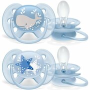 Пустышка Philips Avent SCF223/03 ultra soft 6–18 мес 2шт