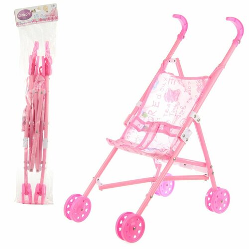 Коляска прогулочная для кукол пластик Amico 940₽