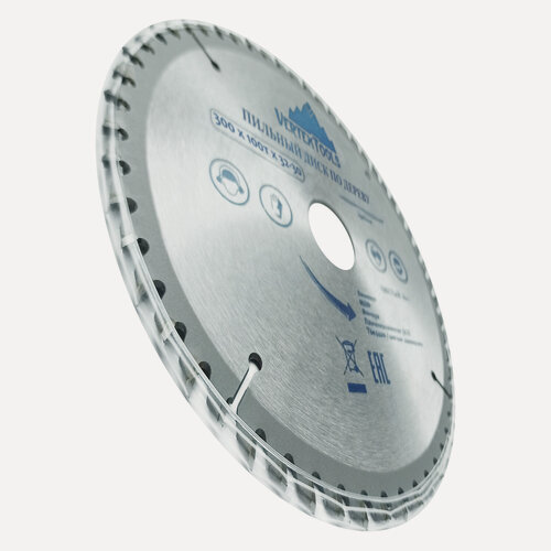 Изображение товара Пильный диск по дереву VertexTools 300Х32-30 мм, 100 зубьев, 4400 об/мин