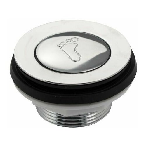 Верхняя часть сифона для душевого поддона нержавеющая сталь цвет хром 1050₽