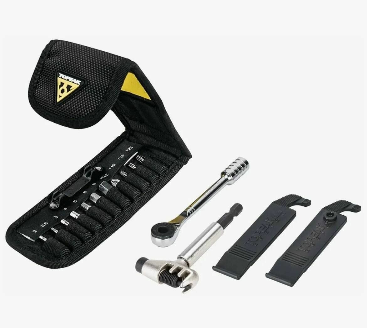 фото Мультиинструмент TOPEAK RATCHET ROCKET LITE DX+ с трещоткой и набором нанометрических бит