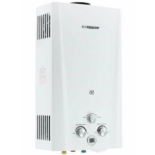 Проточный газовый водонагреватель Edisson F20DБелый 1867200₽