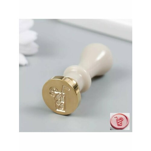 Печать для сургуча с пластиковой ручкой Лимонад 25х25 см 807₽