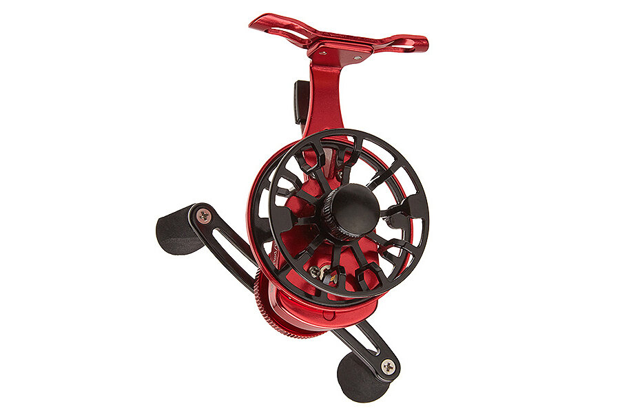 Катушка инерционная HIGASHI HM-55 Red/Black — фото 1