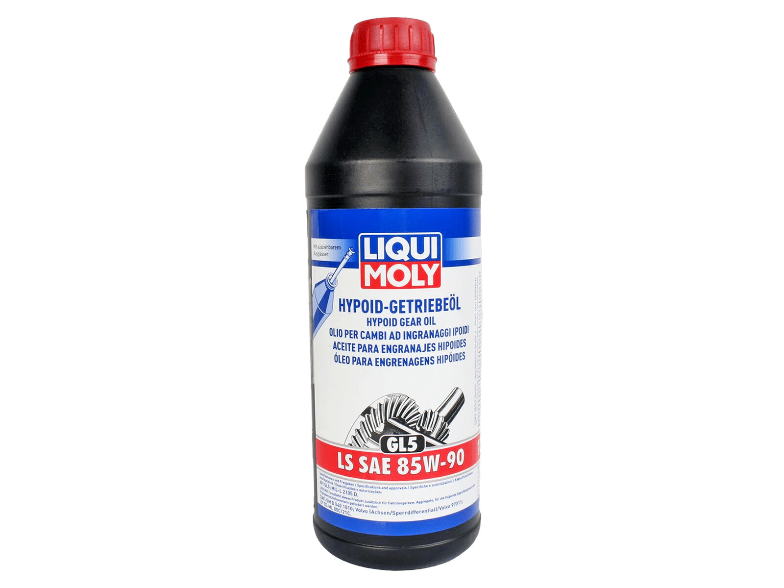 Трансмиссионное масло LIQUI MOLY 1956 GL-5 85W90 1л