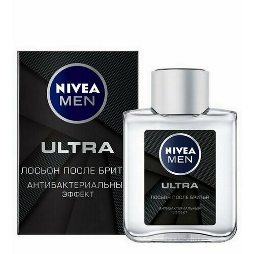 Nivea Men Лосьон после бритья Ultra антибактериальный, 100 мл - 1 шт