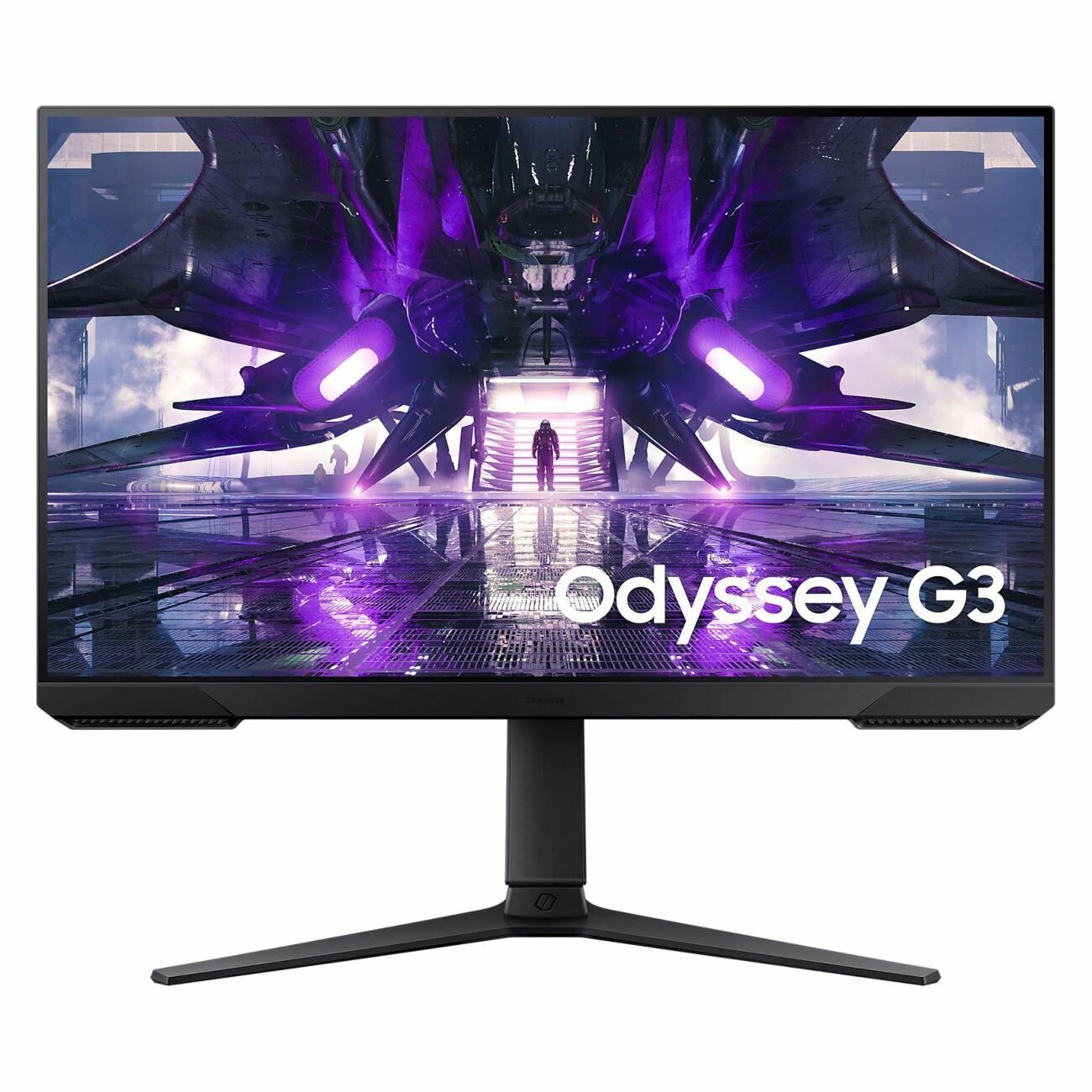 27" Монитор Samsung Odyssey G3 S27AG320NI, 1920x1080, VA, 165Гц, 1хHDMI, 1хDP, черный ls27ag320nixci