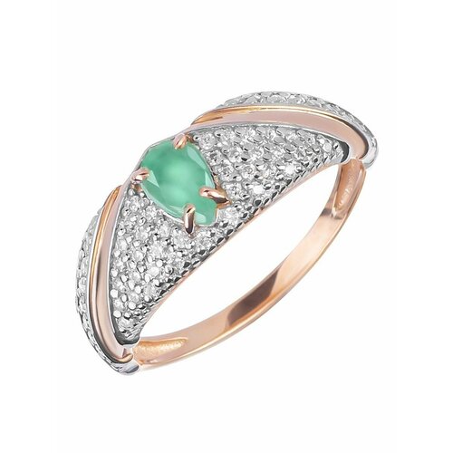 Кольцо PAVLOVA jewelry, серебро, 925 проба, размер 21