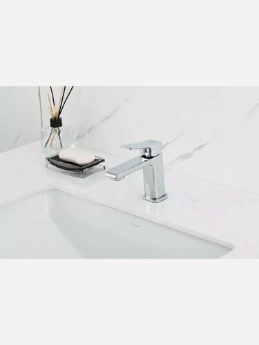 Изображение товара Смеситель для раковины фиксированный Frap F1084 цвет хром, латунь