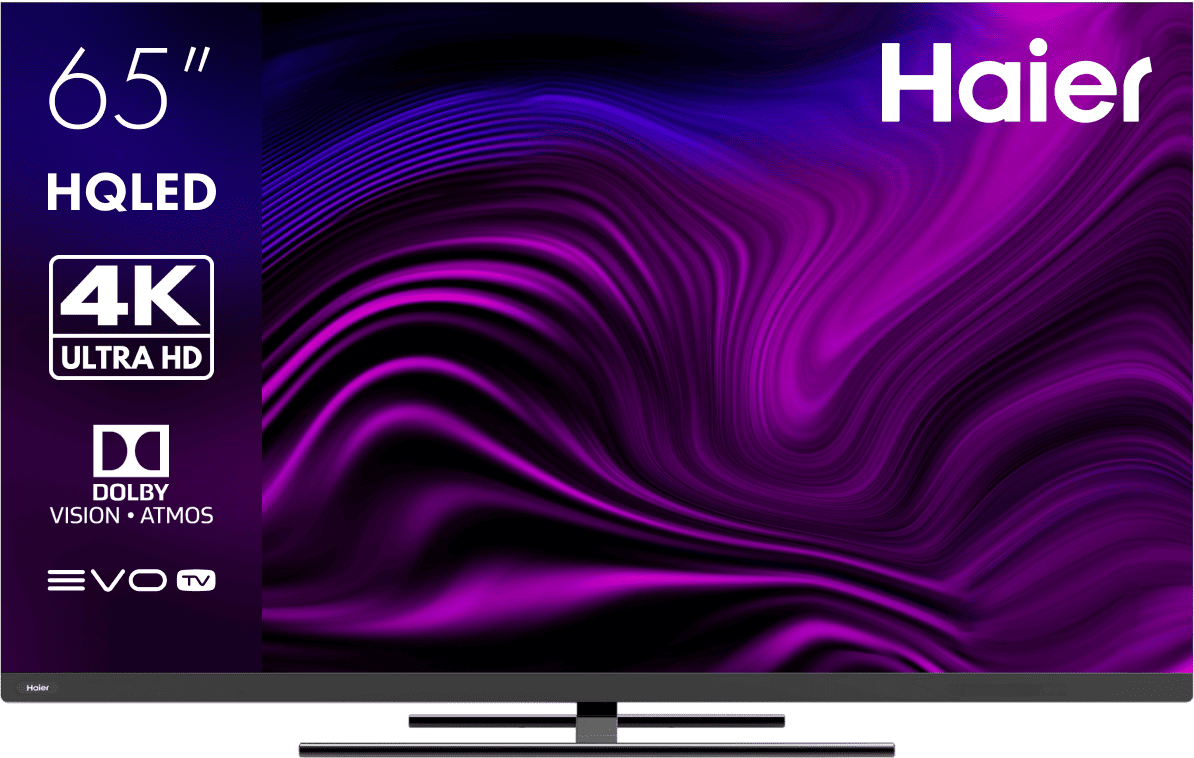 Телевизор Haier 65" Smart TV AX Pro , разрешение 4K, технология HQLED, Android TV