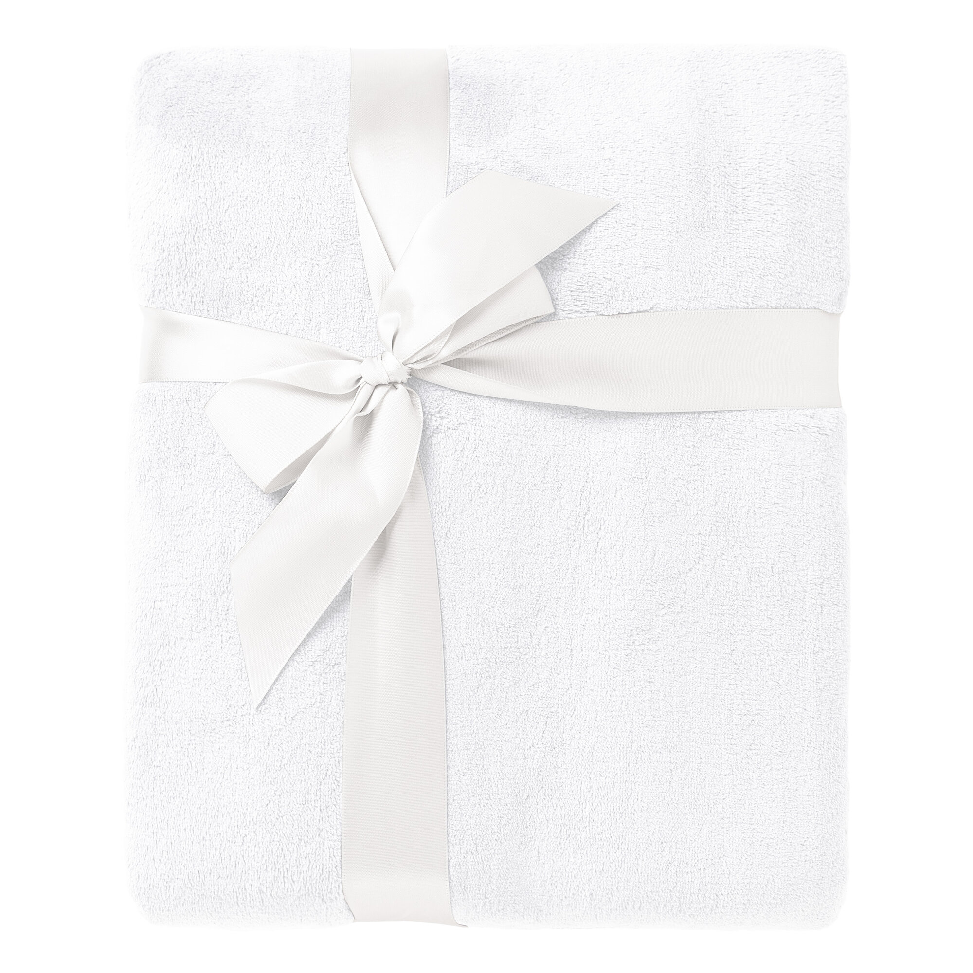 Плед DeNASTIA "Тедди" 200х220, полиэстер 100%, цвет белый T040055 — фото 1