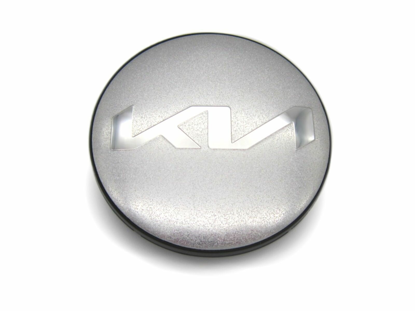Колпачок, заглушка для литого диска КиК Kia new full chrome 62/55/10 мм, 1 шт.