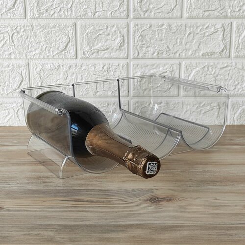 Подставка для бутылок в холодильник 2030105 см прозрачный Baizheng 779₽