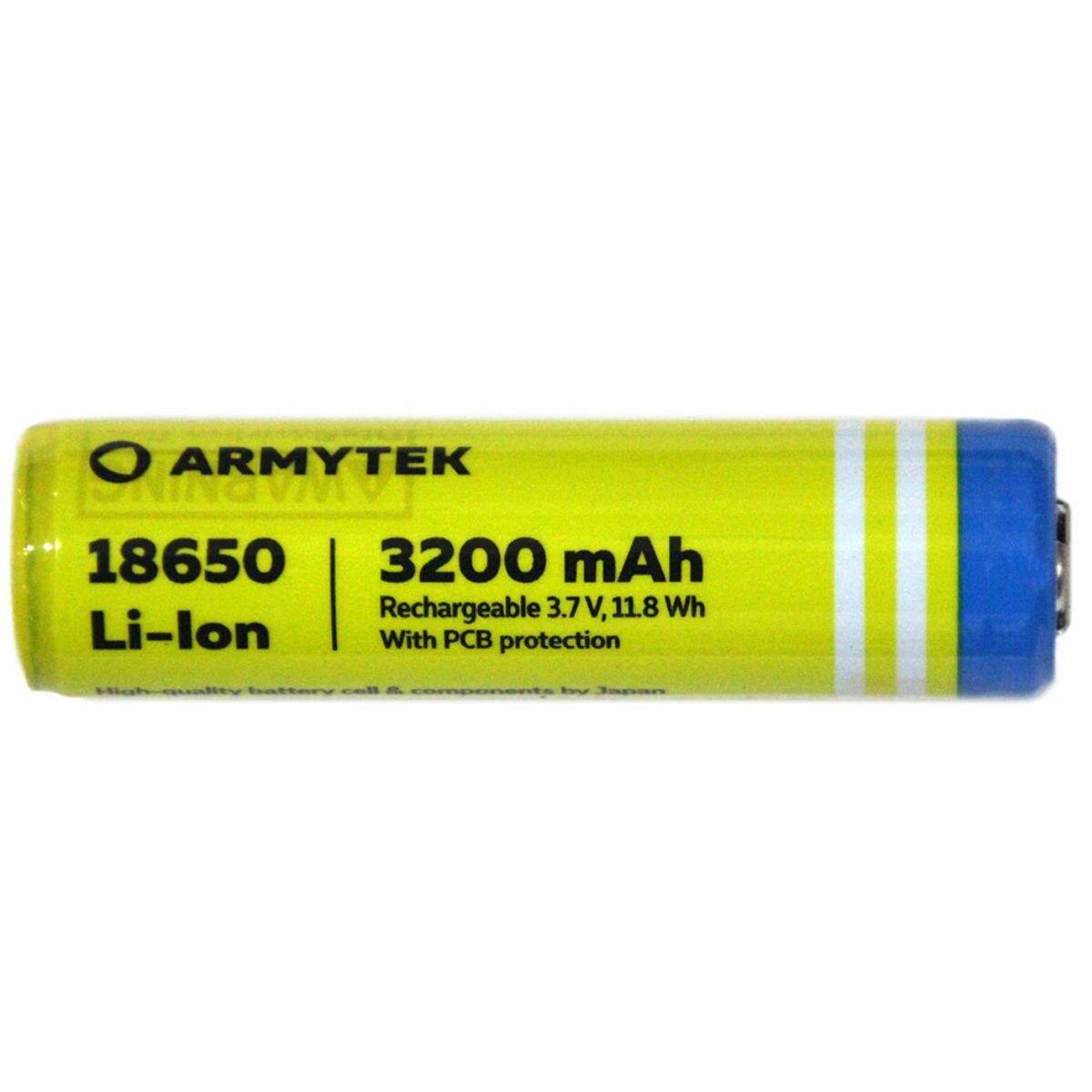 Аккумулятор для фонаря 18650 Li-Ion Armytek 3200 mAh c защитой