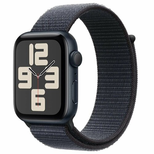 Умные часы Apple Watch Series SE 2024 Gen 2 44 мм Aluminium Case MidnightInk Sport Loop 29999₽