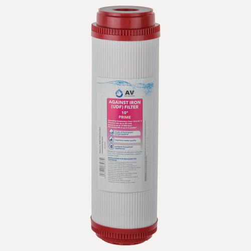 Изображение товара Картридж для удаления железа из воды AV Engineering Prime 10" (AVE122G1010A3)