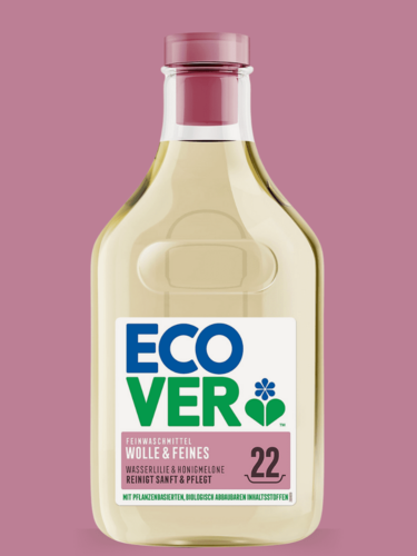Изображение товара Средство для стирки Ecover "Шерсть и шёлк", биоразлагаемое, гипоаллергенное, 1л