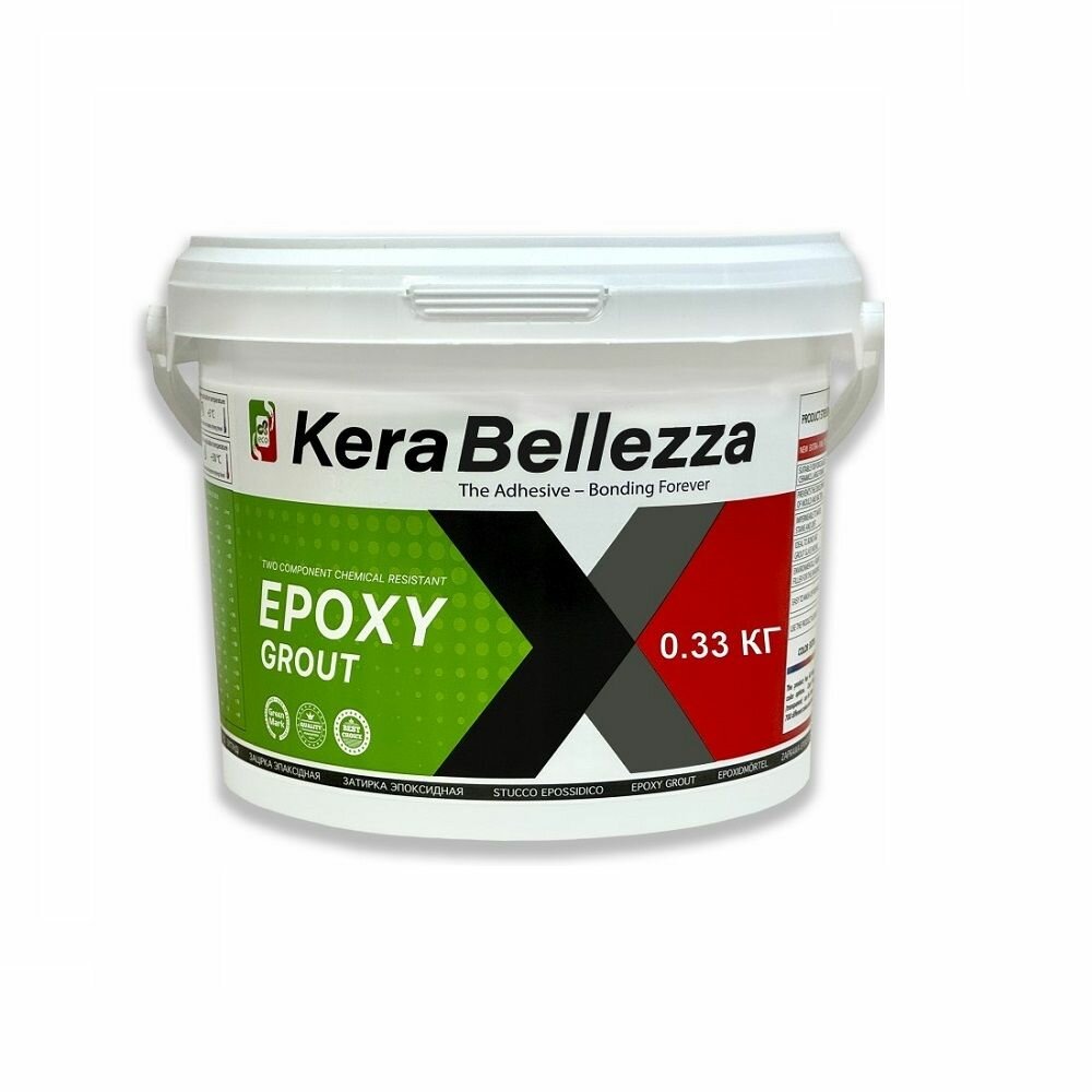 Затирка эпоксидная 0,5-15 мм KeraBellezza Design (0,33кг) К.400