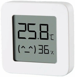 Датчик температуры и влажности, метеостанция Mijia Temperature and Humidity Sensor 2, белый
