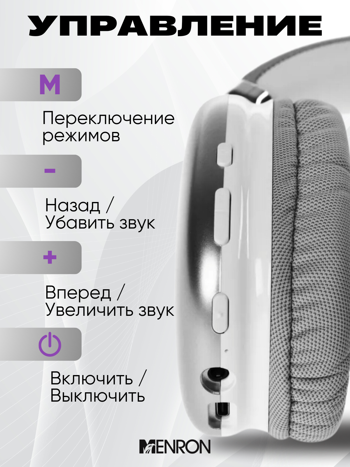 Беспроводные наушники с Bluetooth 5,3 — фото 1