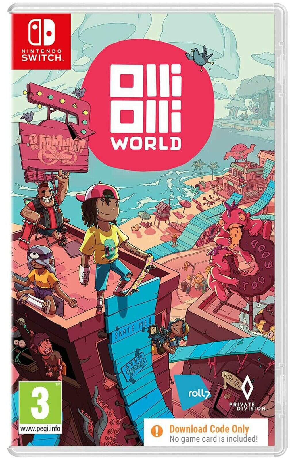 OlliOlli World Nintendo Switch (русская версия) (код для скачивания)