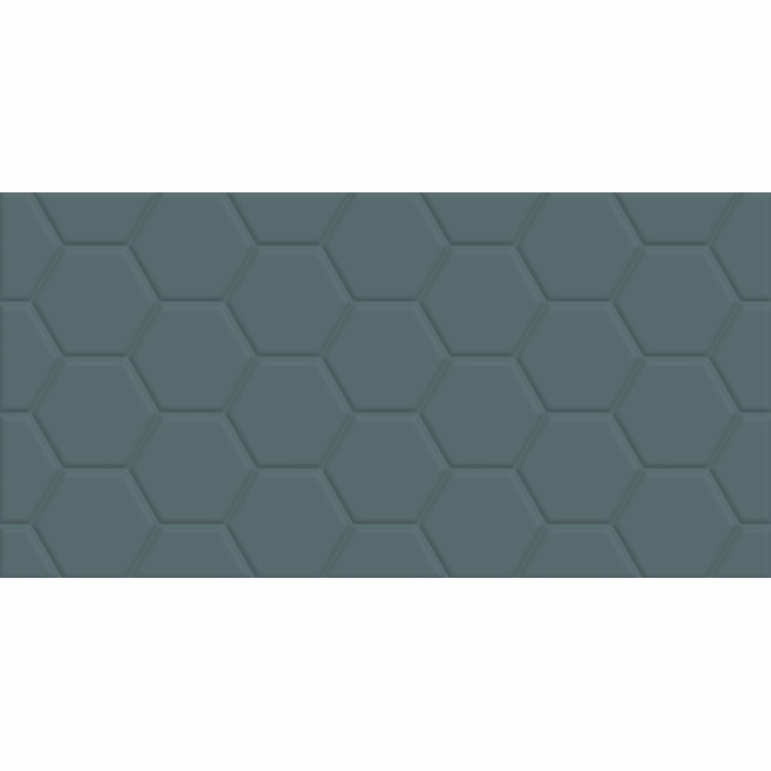 Плитка настенная New Trend (Нью Тренд) Edelweiss Hexagon Blue 30х60х09 см WT36EDW23 (1.8 м2)