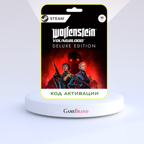 Игра Wolfenstein YoungBlood Deluxe Edition PC STEAM Цифровая версия регион активации - Россия 989₽