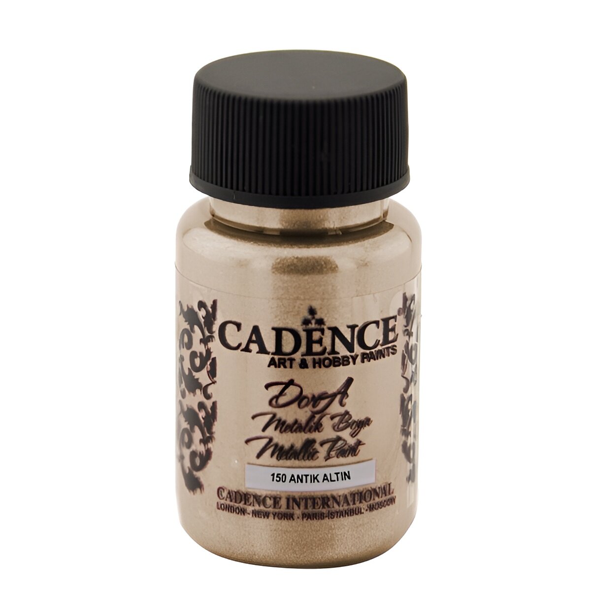 Акриловая краска Cadence Dora Metallic Paint. Antique Gold-150