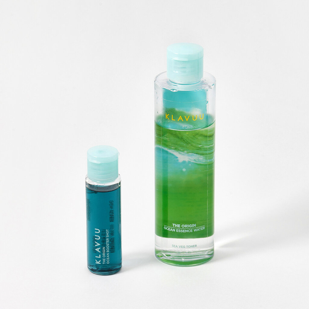 Увлажняющий тонер-бустер для лица KLAVUU "The Origin Ocean", двухкомпонентный, с экстрактом водорослей — фото 1