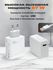 Зарядное устройство 67W с кабелем USB-Type-C, белая