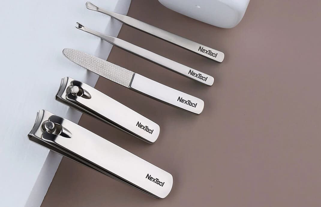 Маникюрный набор NextTol Nail Clipper Set NE20015 ORIGINAL, 5 предметов, в футляре — фото 1