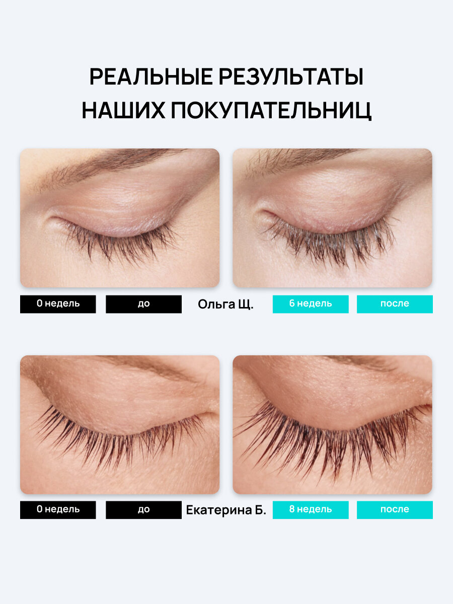 11i Professional Пептидная сыворотка для роста и укрепления ресниц и бровей. Гипоаллергенная, 8мл — фото 1
