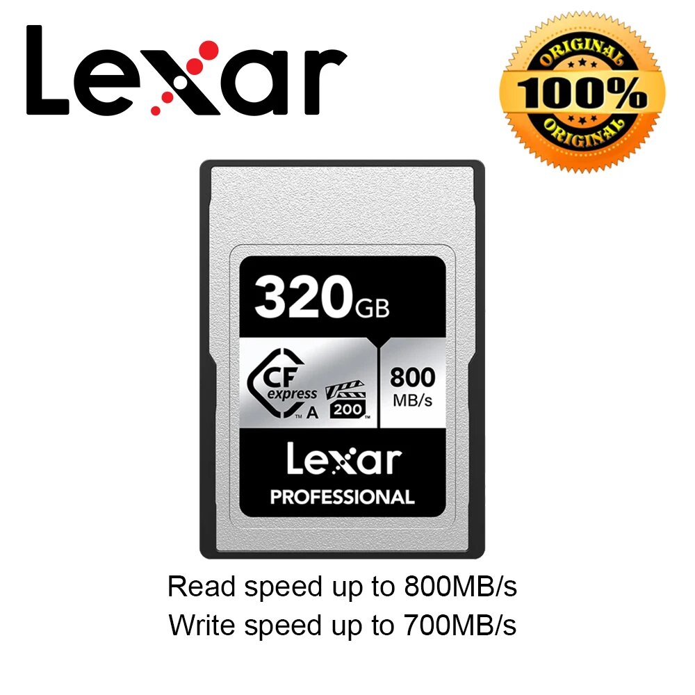 Lexar CFexpress Type A карта памяти 160/320 ГБ