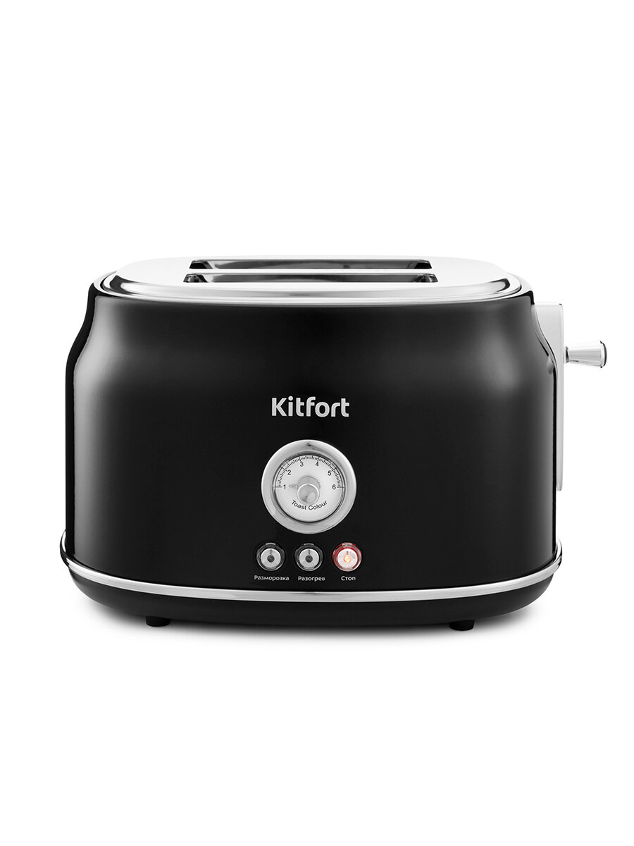 Тостер Kitfort КТ-2038-1 черный — фото 1
