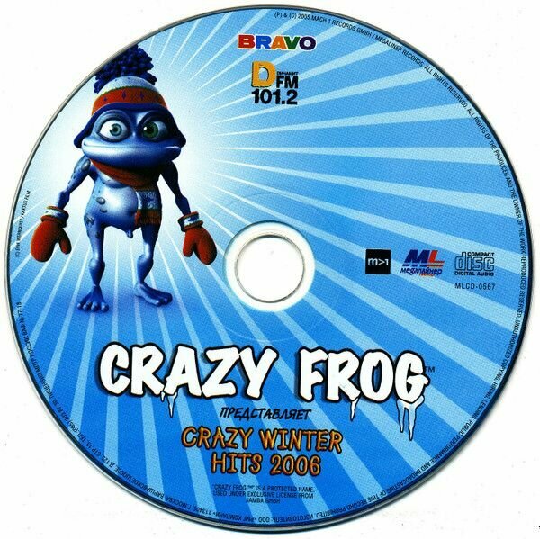 洋楽 REIGN G-RAP INDIE R&B CD Crazy Frog. Crazy Winter Hits 2006 (RU, Megaliner Records, MLCD