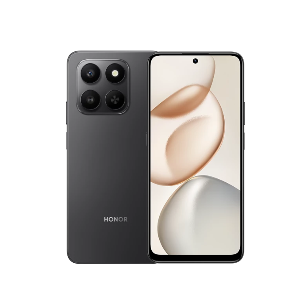 Смартфон Honor X7d 4G, камера 108 МП, 6/128GB, 6,77", Velvet Black