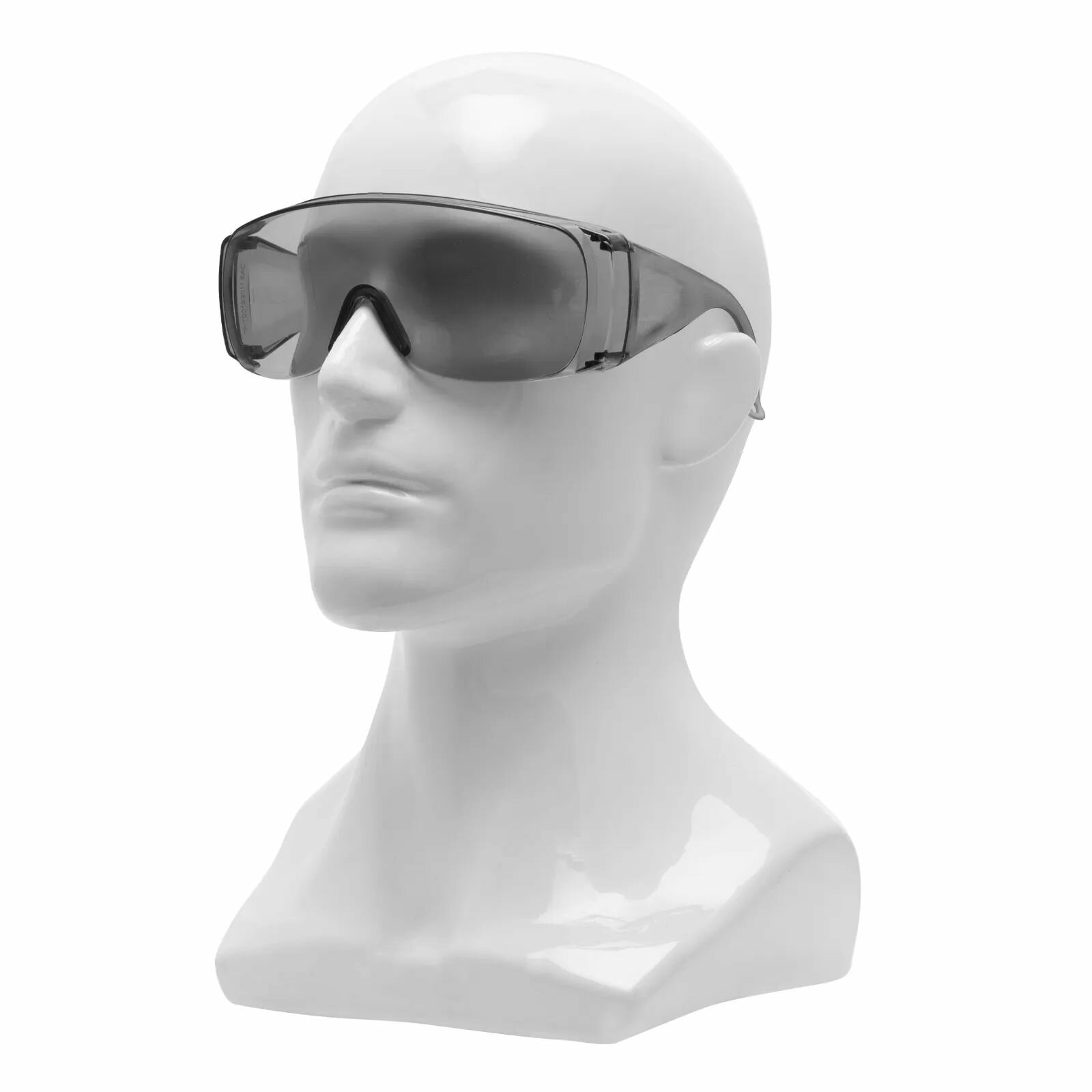 Очки защитные открытого типа, затемненные, ударопрочный поликарбонат Сибртех 89156