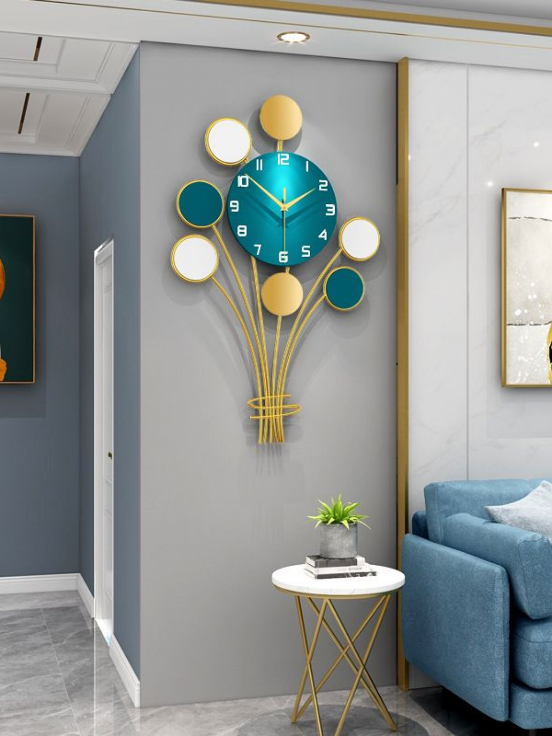 Большие настенные часы для дома и офиса – стильный декор и элемент интерьера — фото 1