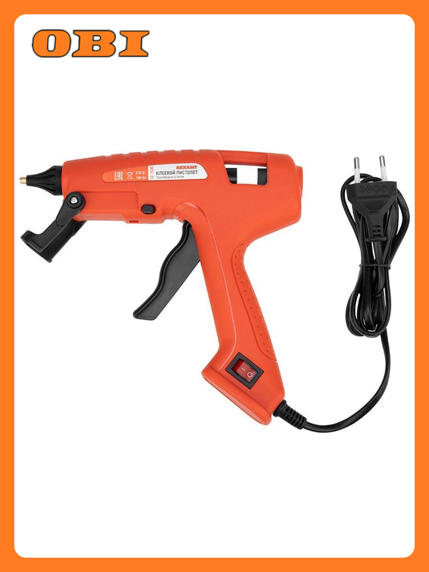 Пистолет клеевой REXANT 