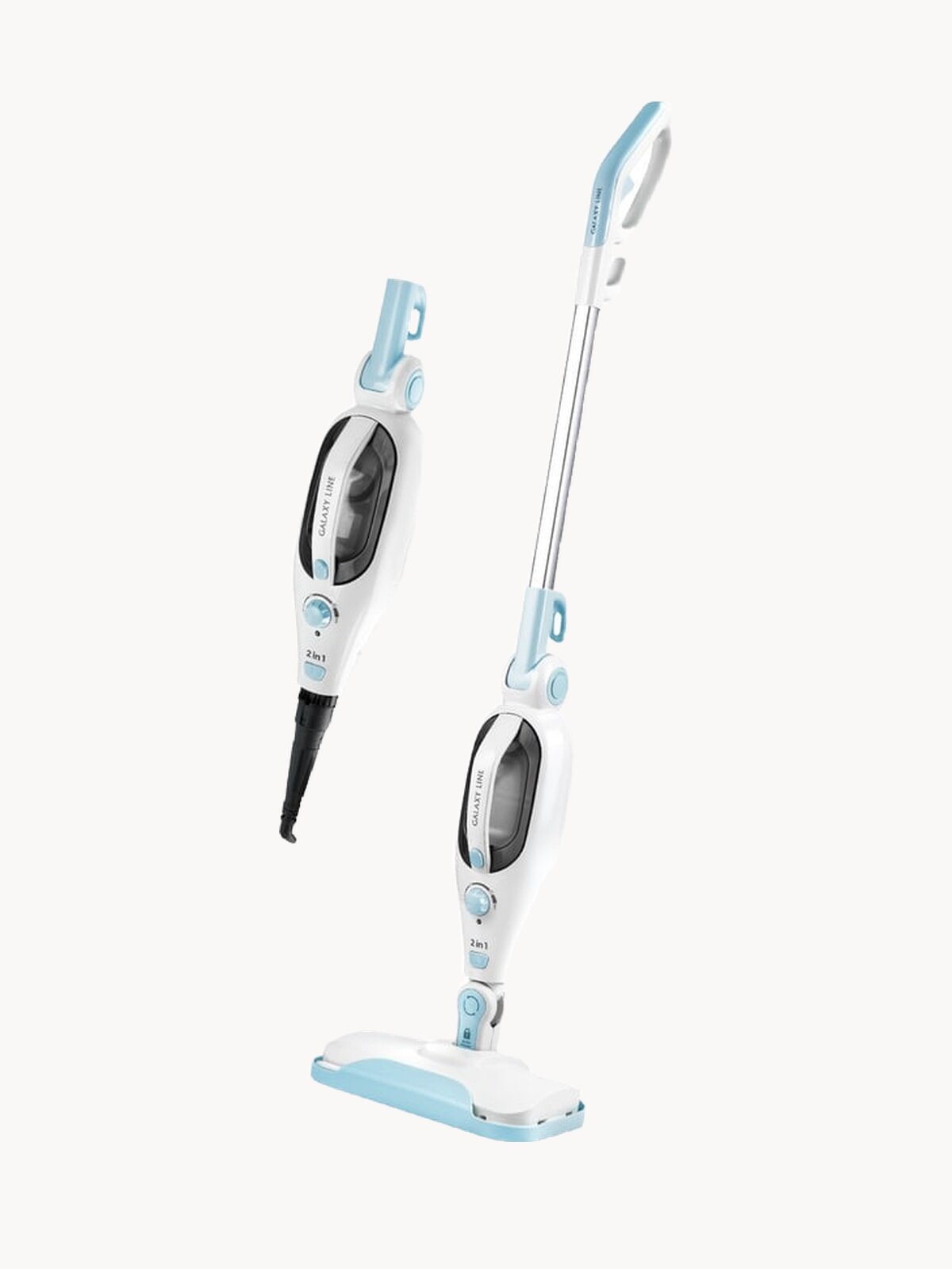 Паровая швабра Galaxy Line GL6402, защита от накипи, время нагрева воды 30 сек, 1600Вт