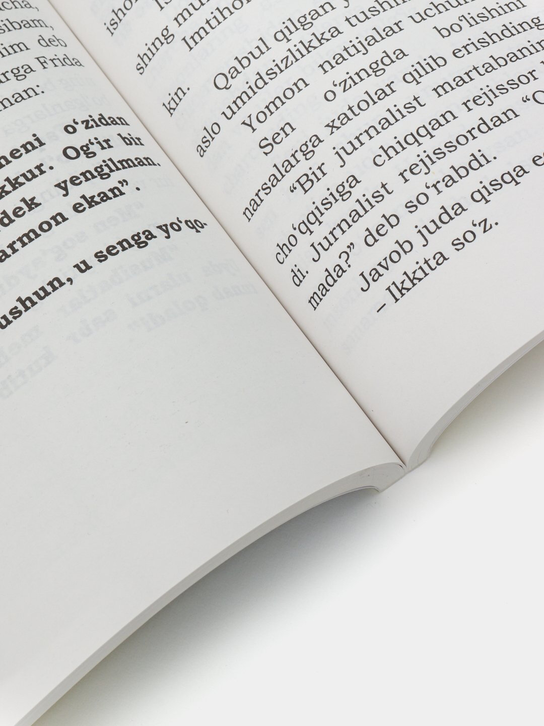 Kitob: "Hayot yutqazgan joyingdan boshlanar", Mirach Chag'ri Oqtosh — фото 1