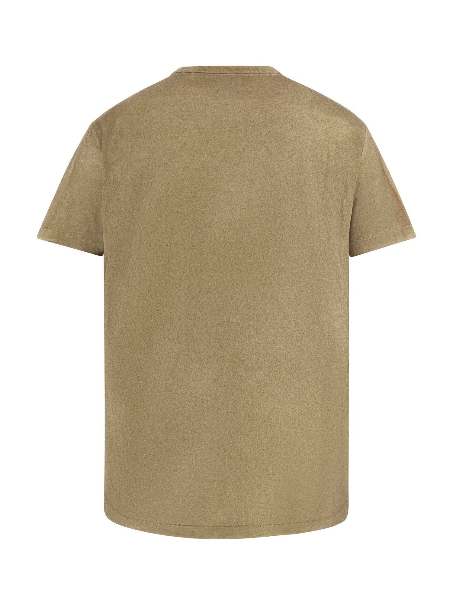 Футболка GUESS SS CN Spray Crack Tee, , размер M, бежевый — фото 1