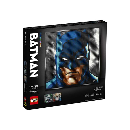 конструктор batman книга коллекции бэтмен 2420 деталей j13002 ребенку Конструктор LEGO Batman 31205 Бэтмен из Коллекции Джима Ли, 4167 дет.