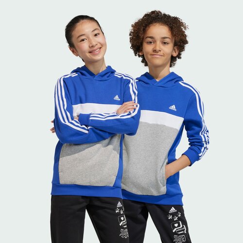 Худи adidas, размер 15-16 лет, белый, серый