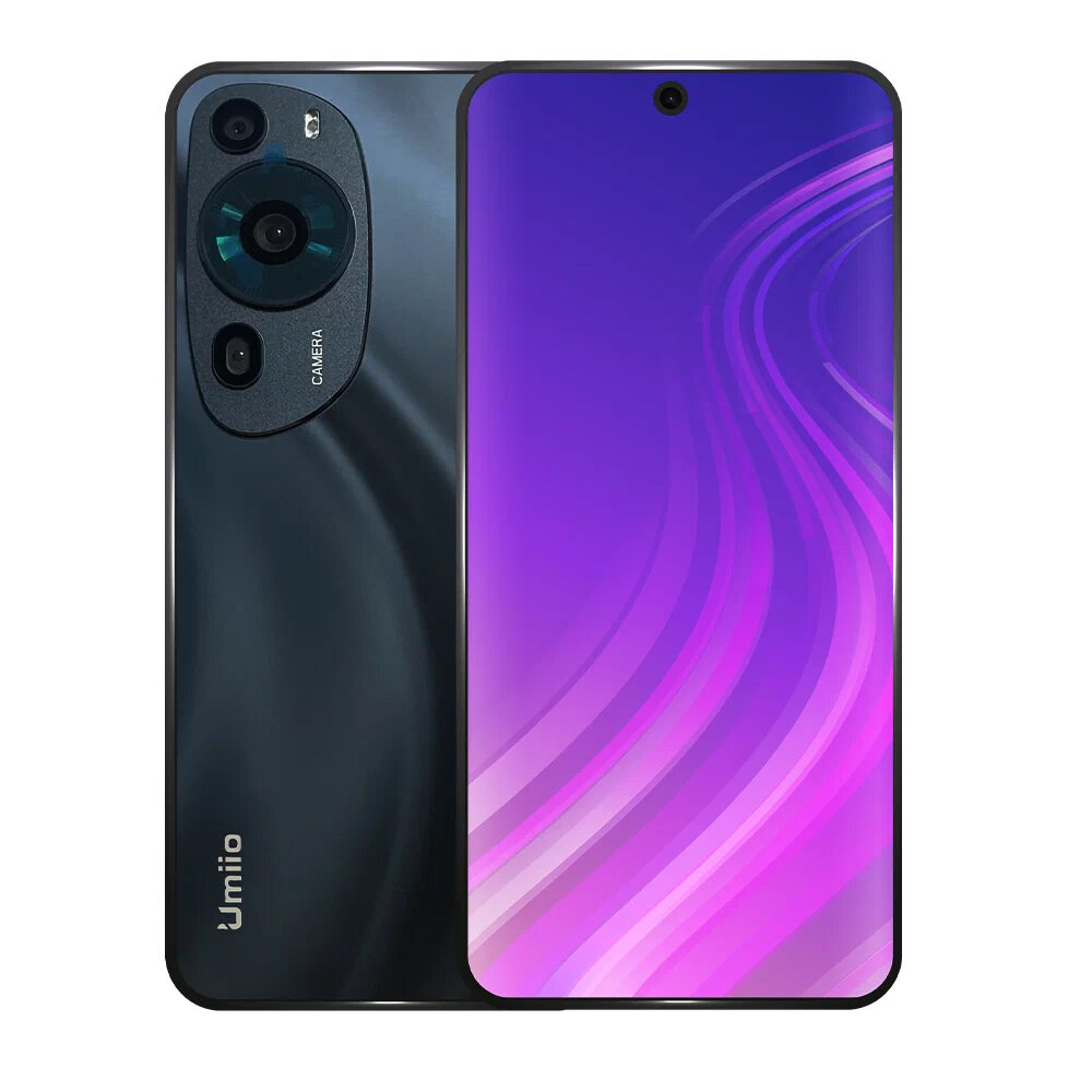 Смартфон Umiio P60 Ultra 5G, Black, 64гб встроенной памяти, 6гб оперативной памяти