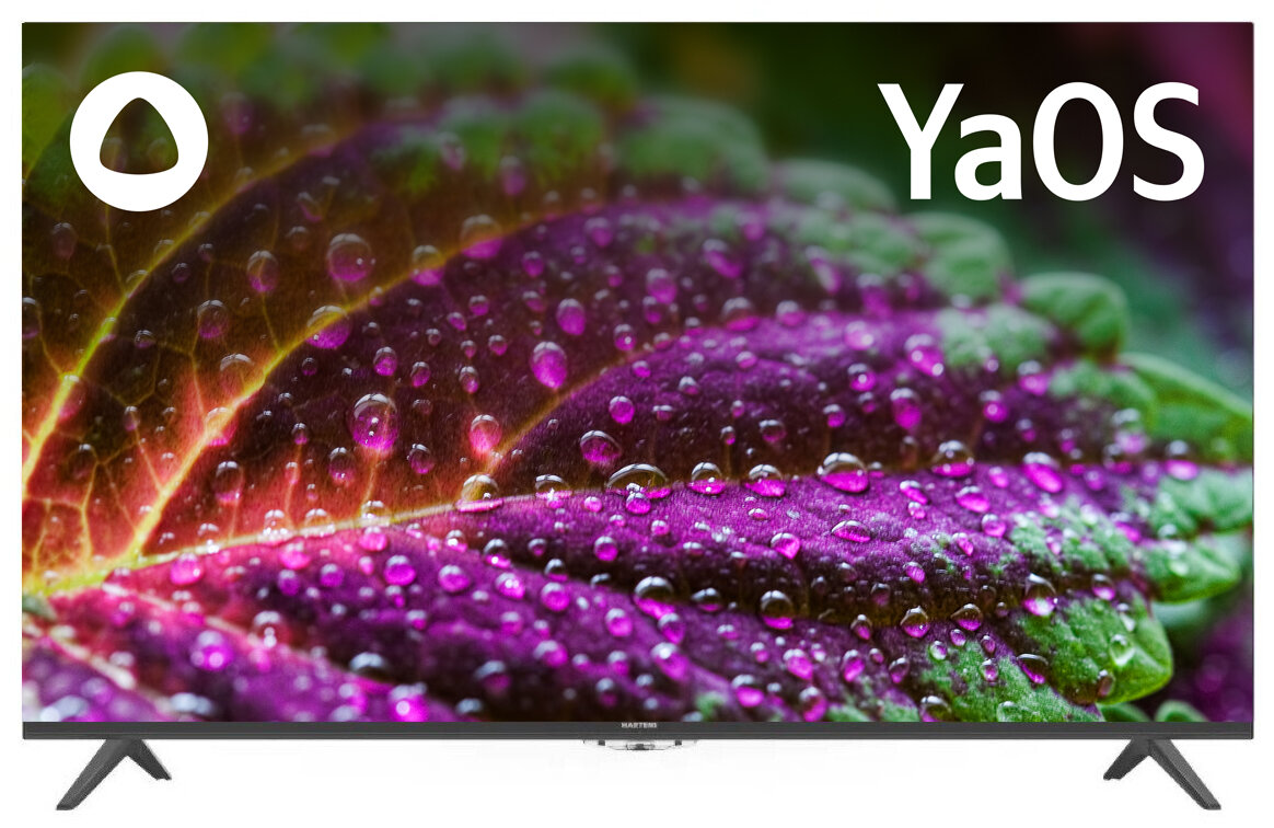 Телевизор 43" Hartens HTY-43UHD11B-S2 черный