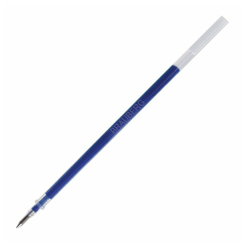 Стержень для гелевой ручки BRAUBERG 170166, 0.35 мм, 130 мм синий 22