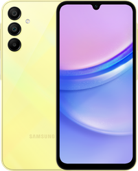 Смартфон Samsung Galaxy A15 SM-A155F 4/128Gb Yellow (SM-A155FZYDMEA)