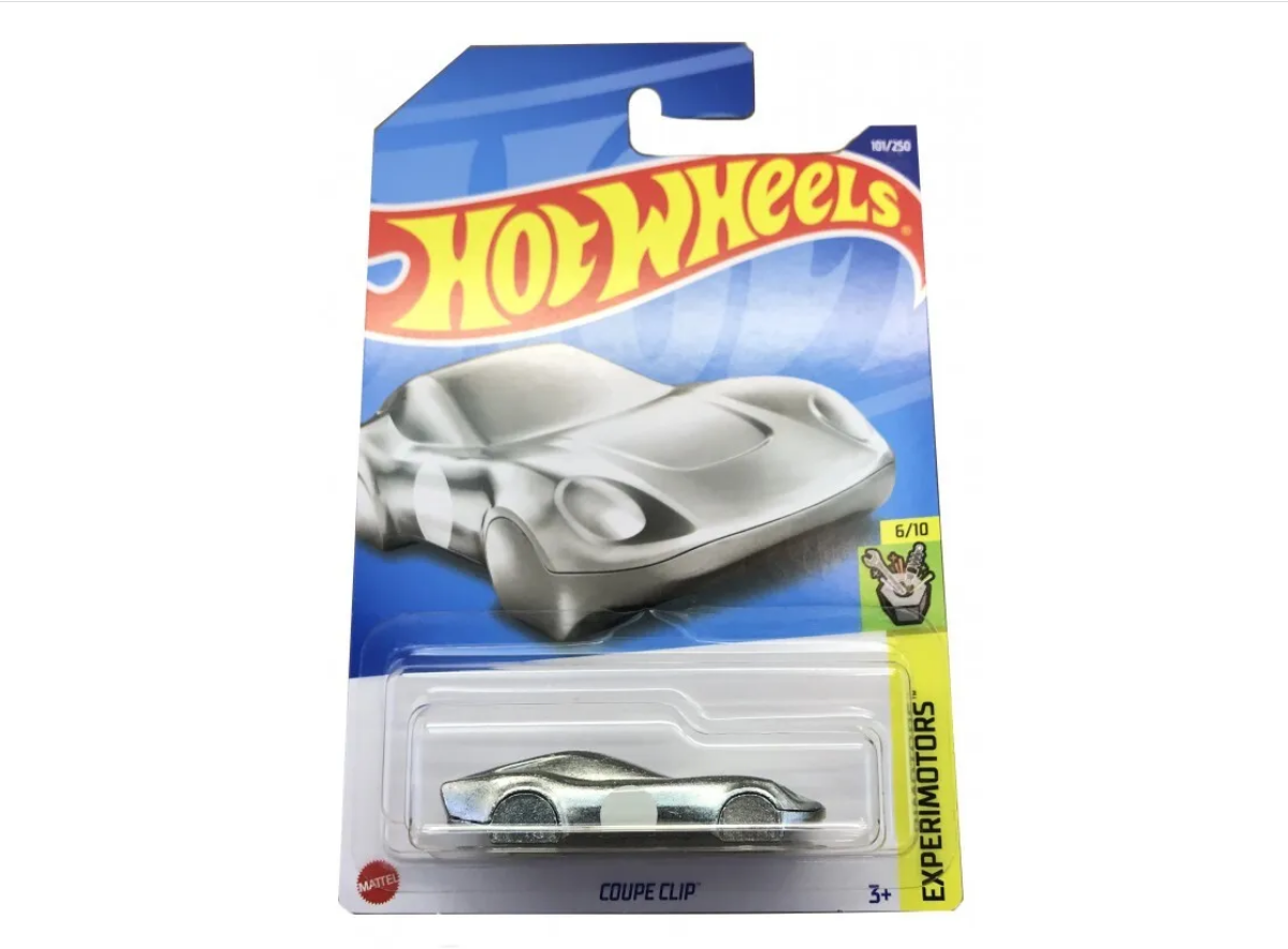 Hot Wheels Машинка базовой коллекции COUPE CLIP серебристая C4982/HCT38